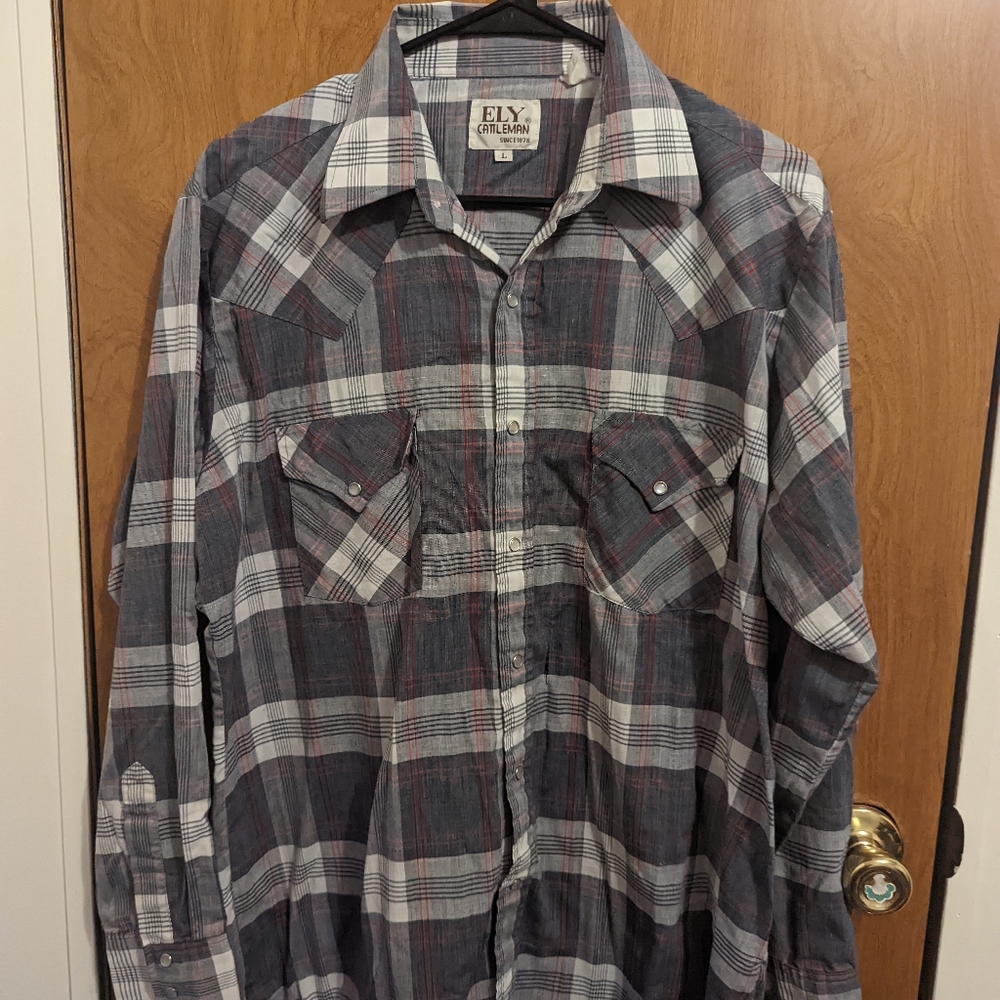 Ely‎ Cattleman western style shirt